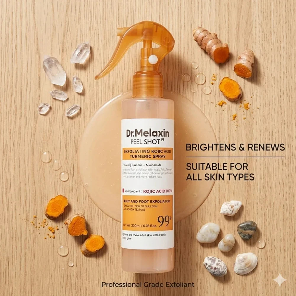 Dr. Melaxin Kojic Acid and Turmeric Body Spray